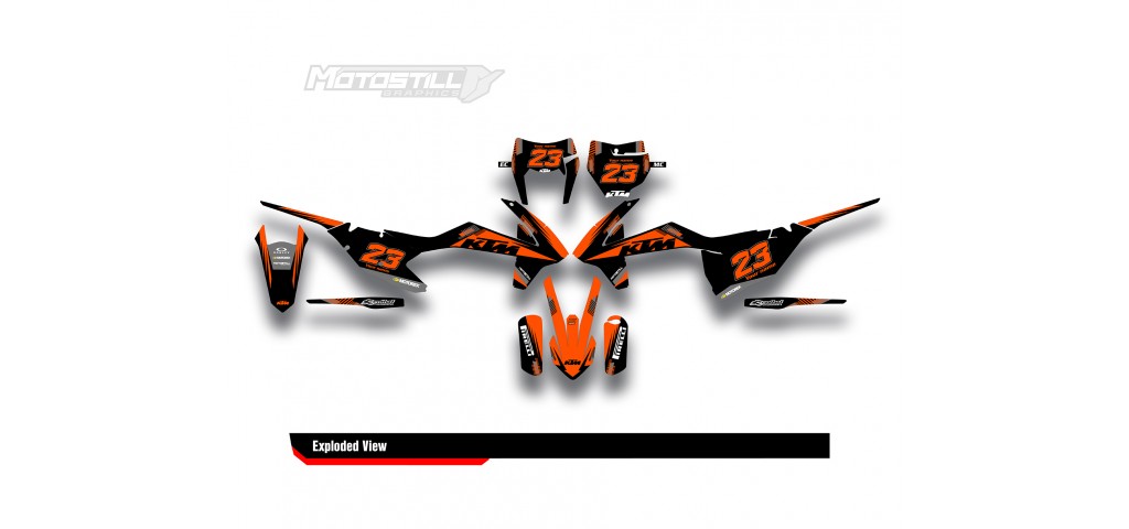 KTM  EXC / XC / SX / SM GRAPHIC STICKER KIT