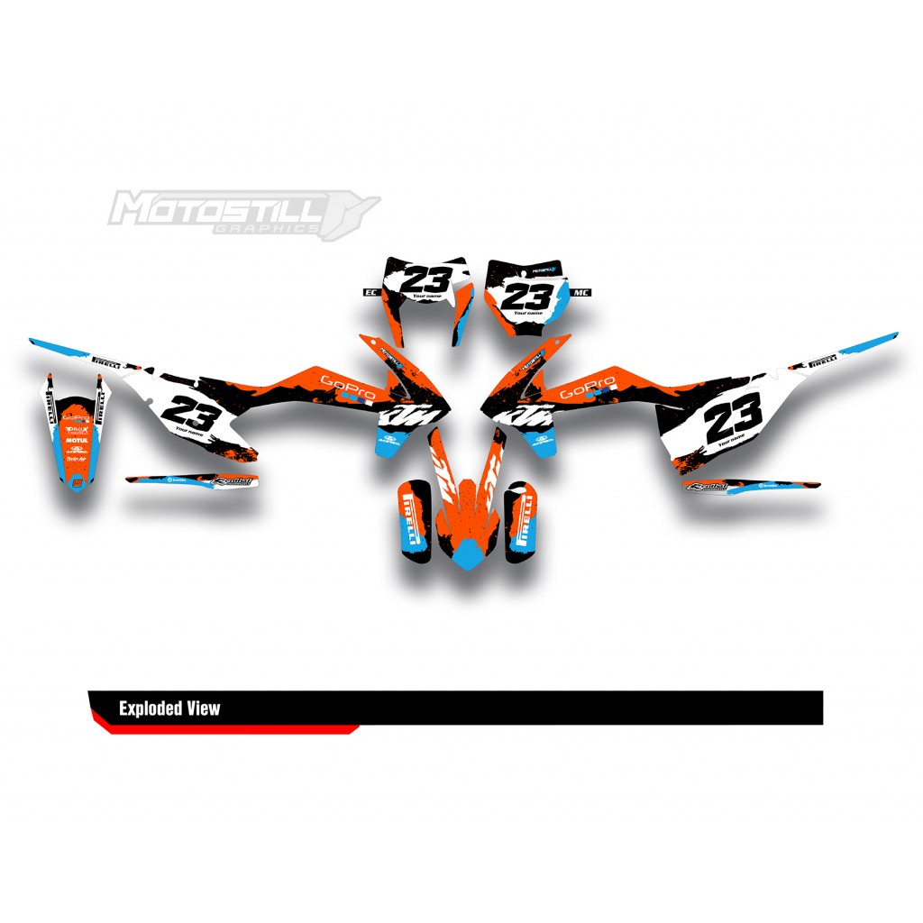 KTM  EXC / XC / SX / SM GRAPHIC STICKER KIT