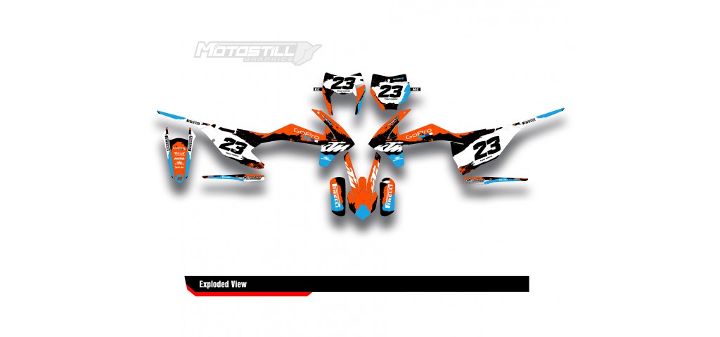 KTM  EXC / XC / SX / SM GRAPHIC STICKER KIT