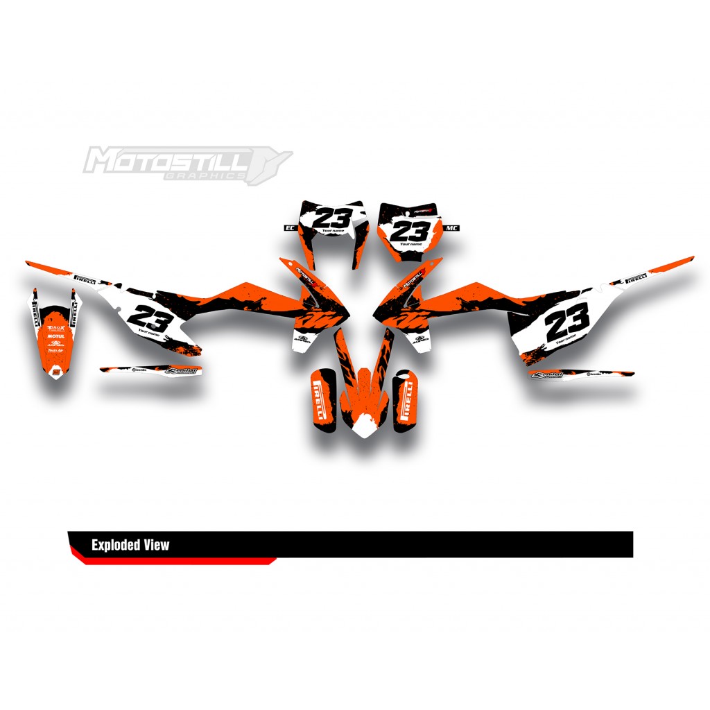 KTM  EXC / XC / SX / SM GRAPHIC STICKER KIT