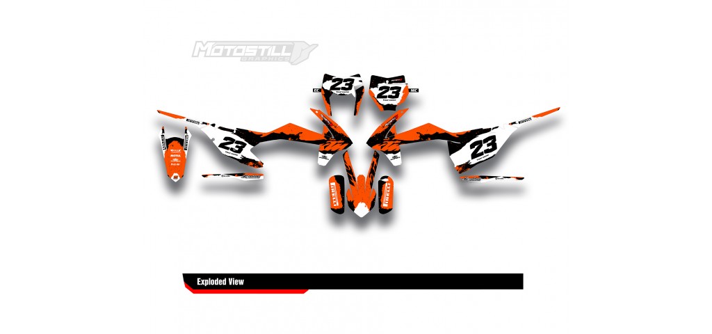 KTM  EXC / XC / SX / SM GRAPHIC STICKER KIT