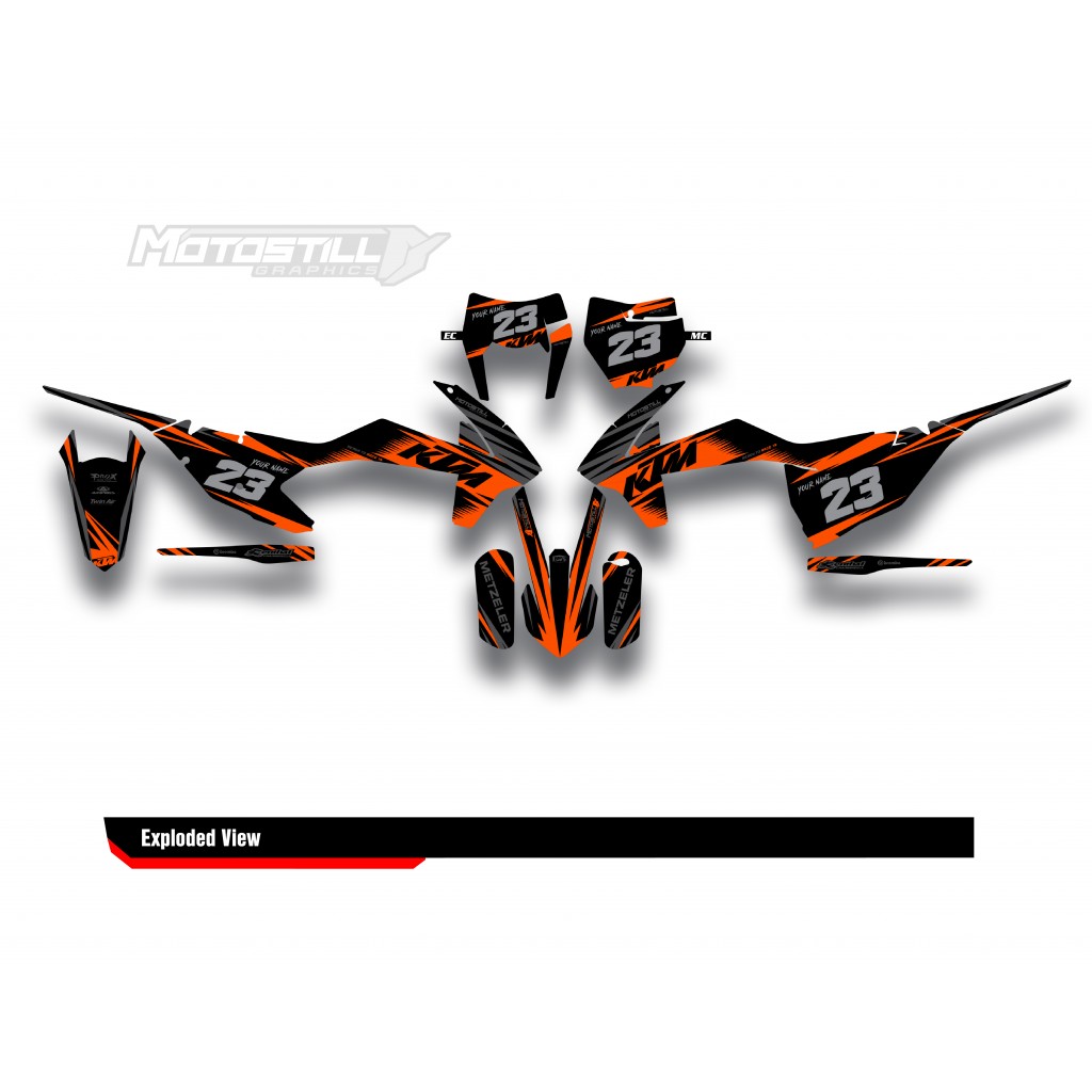 KTM  EXC / XC / SX / SM GRAPHIC STICKER KIT