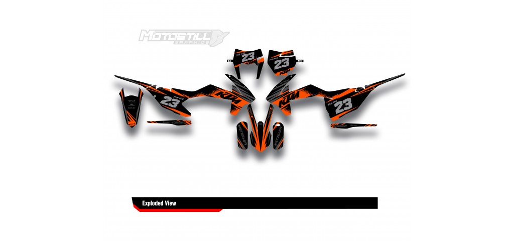 KTM  EXC / XC / SX / SM GRAPHIC STICKER KIT