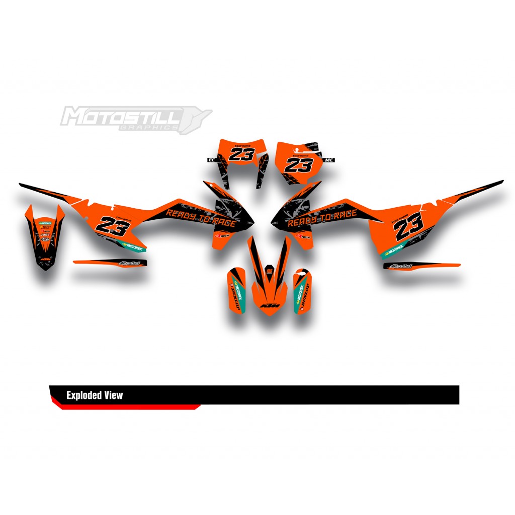 KTM  EXC / XC / SX / SM GRAPHIC STICKER KIT