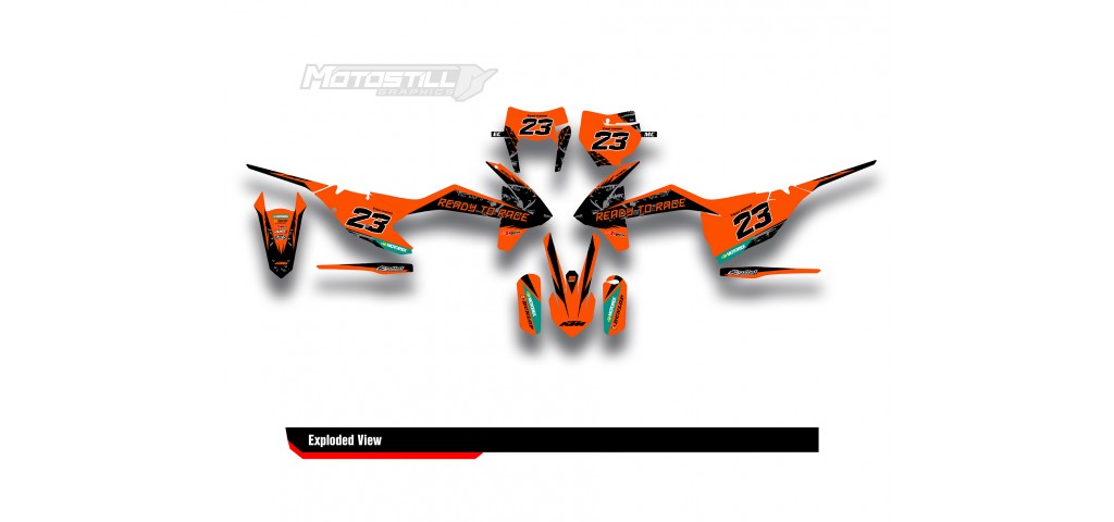 KTM  EXC / XC / SX / SM GRAPHIC STICKER KIT