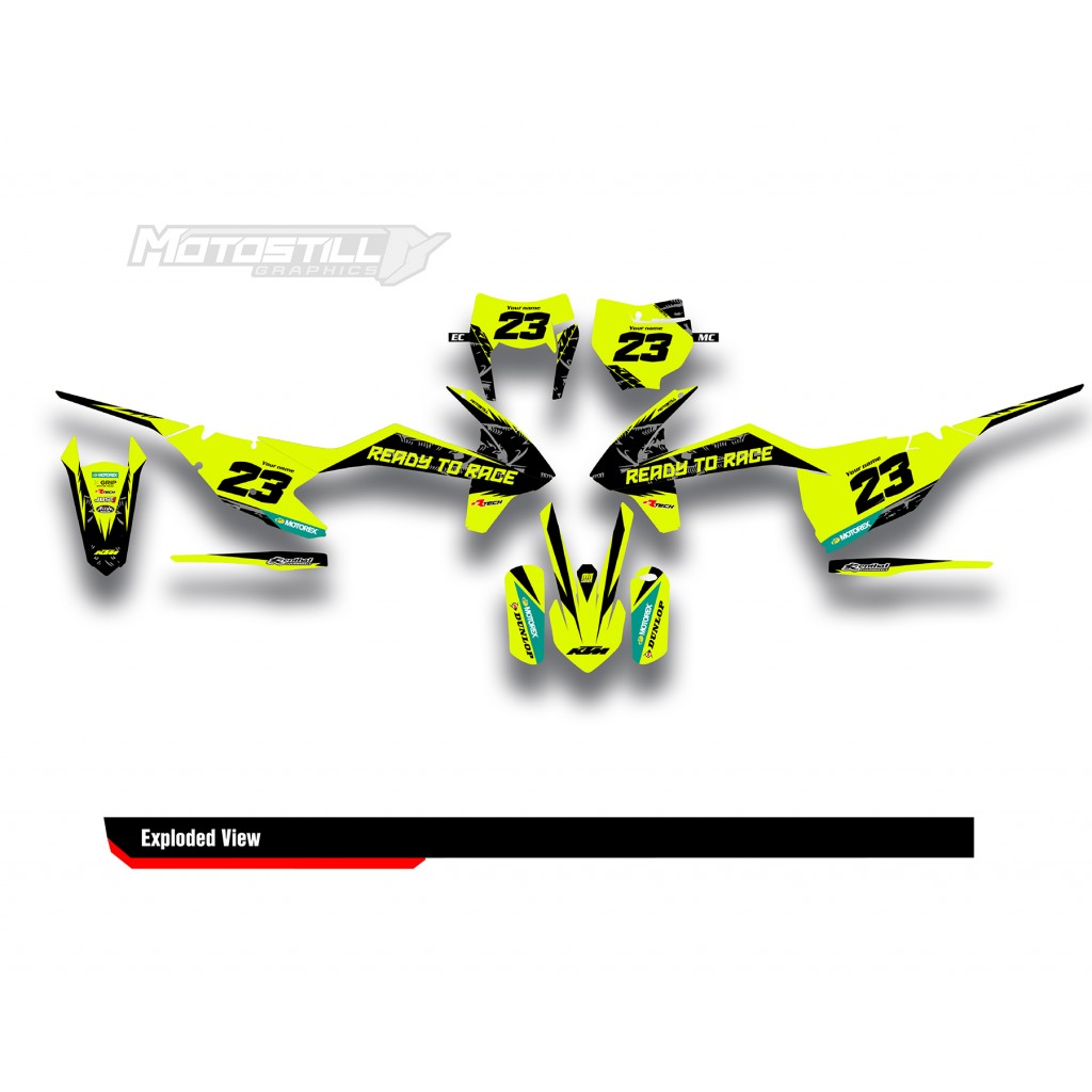KTM  EXC / XC / SX / SM GRAPHIC STICKER KIT