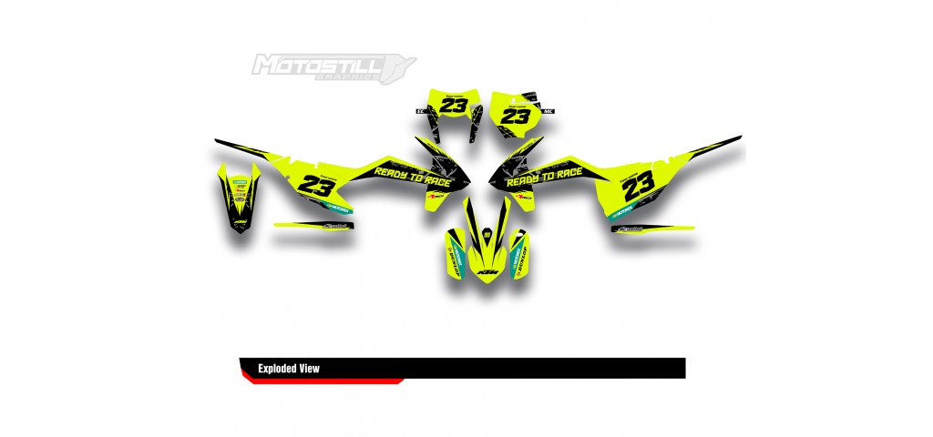 KTM  EXC / XC / SX / SM GRAPHIC STICKER KIT