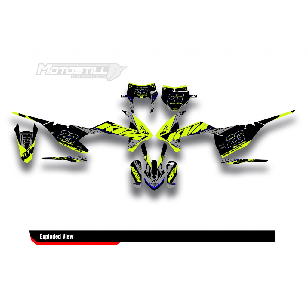 KTM  EXC / XC / SX / SM GRAPHIC STICKER KIT