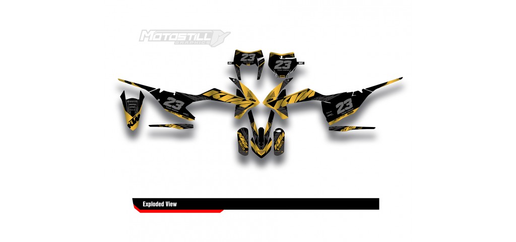 KTM  EXC / XC / SX / SM GRAPHIC STICKER KIT