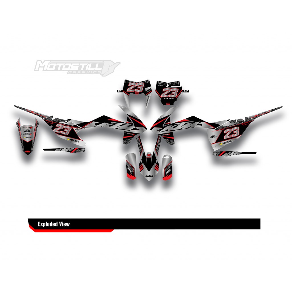 KTM  EXC / XC / SX / SM GRAPHIC STICKER KIT