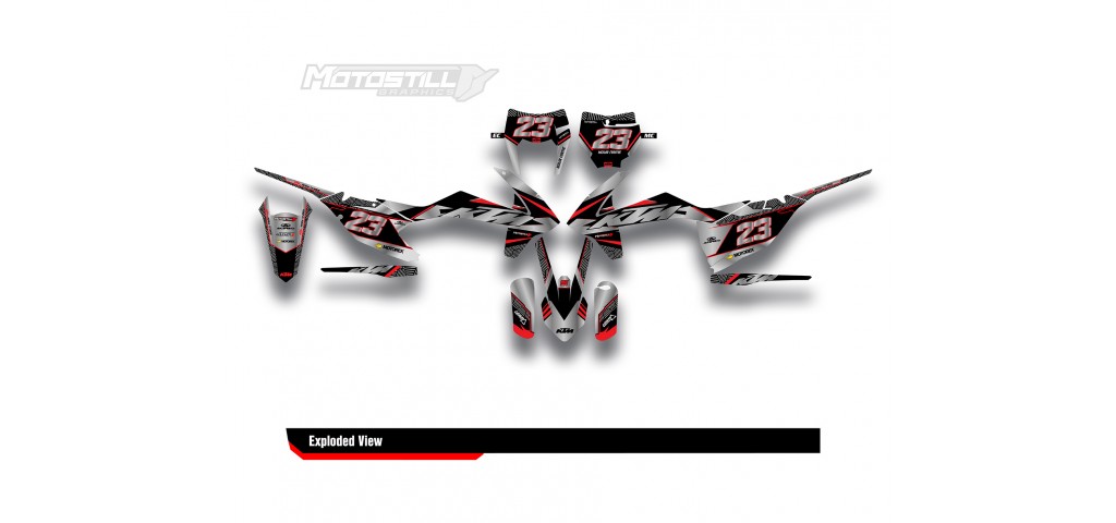 KTM  EXC / XC / SX / SM GRAPHIC STICKER KIT