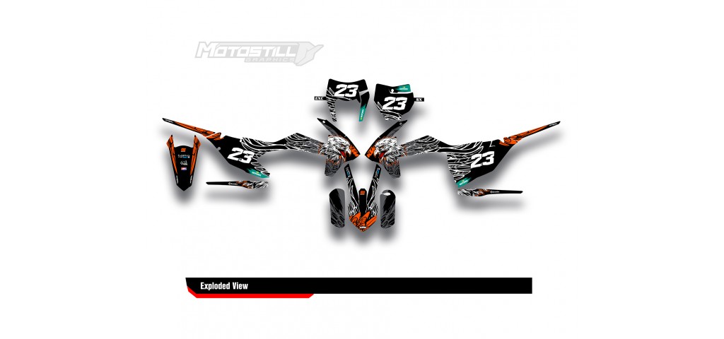 KTM  EXC / XC / SX / SM GRAPHIC STICKER KIT