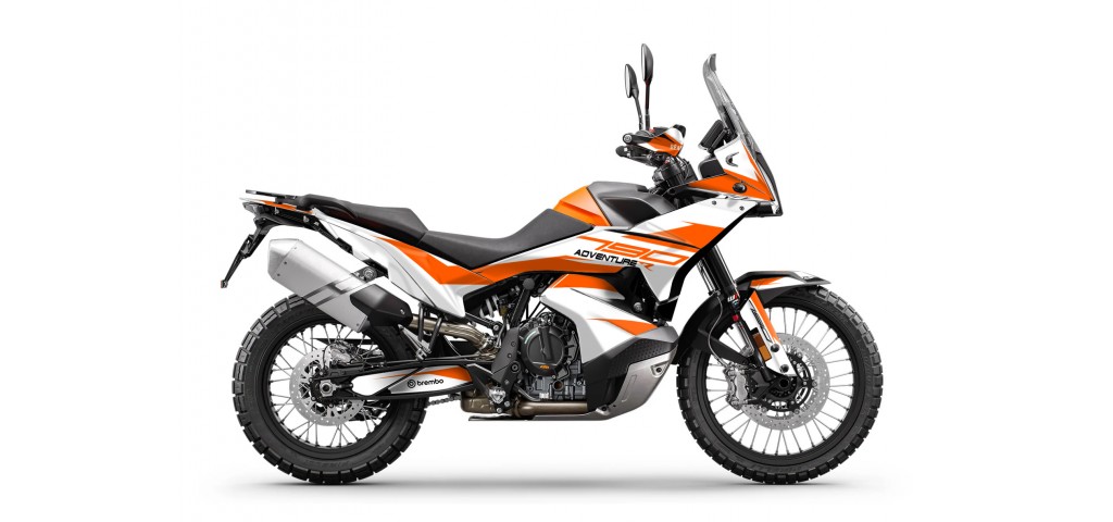 KTM 790/890 - ADV / ADV-R 2023-2024 GRAPHIC STICKER SET / DECAL KIT