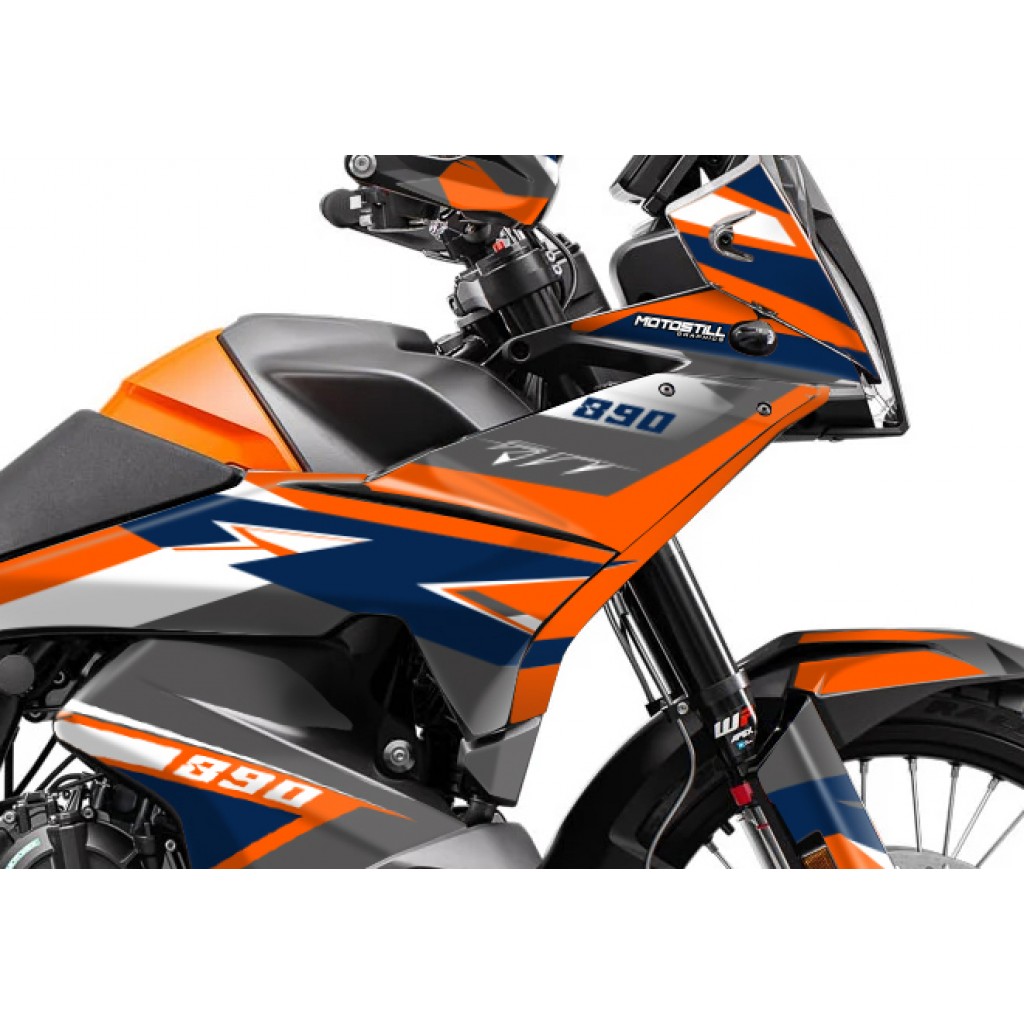 KTM 790/890 - ADV / ADV-R 2023-2024 GRAPHIC SET / DECAL KIT