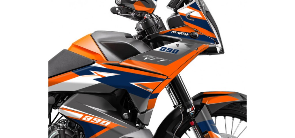 KTM 790/890 - ADV / ADV-R 2023-2024 GRAPHIC SET / DECAL KIT
