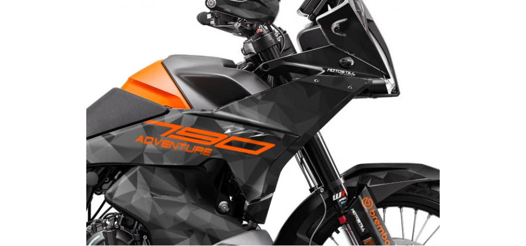 KTM 790/890 - ADV / ADV-R 2023-2024 GRAPHIC SET / DECAL KIT
