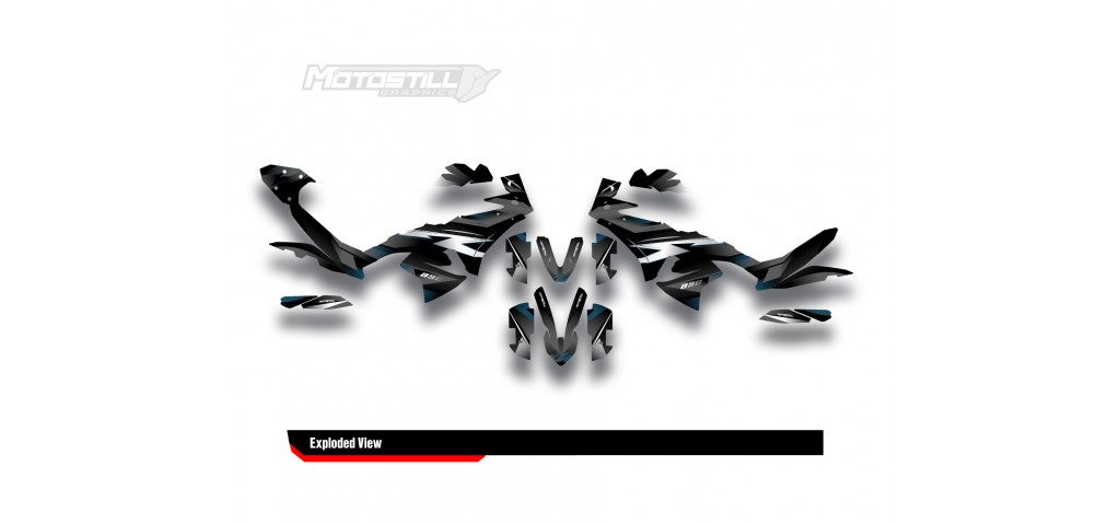KTM 790/890 - ADV / ADV-R 2023-2024 GRAPHIC STICKER SET / DECAL KIT