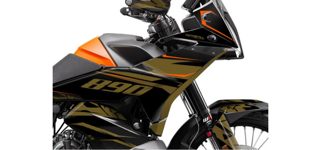 KTM 790/890 - ADV / ADV-R 2023-2024 GRAPHIC SET / DECAL KIT
