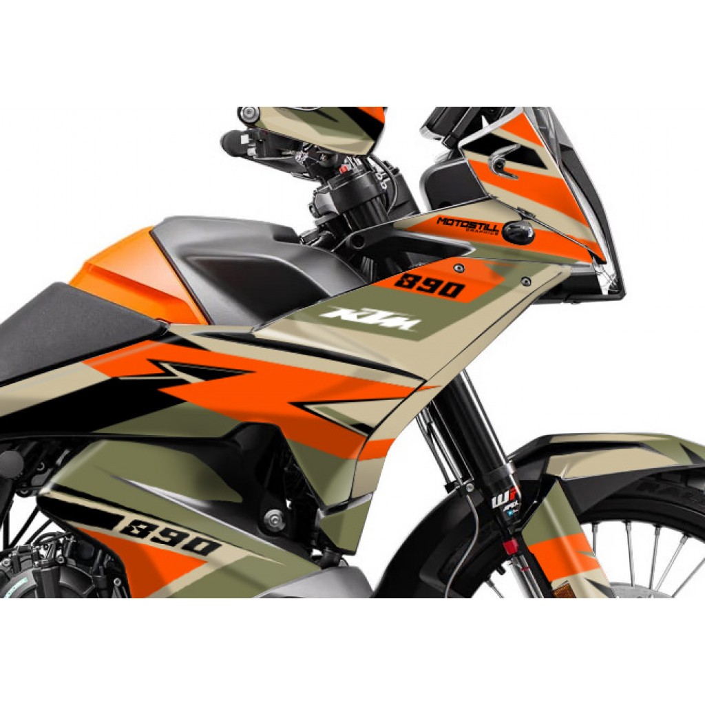 KTM 790/890 - ADV / ADV-R 2023-2024 GRAPHIC SET / DECAL KIT