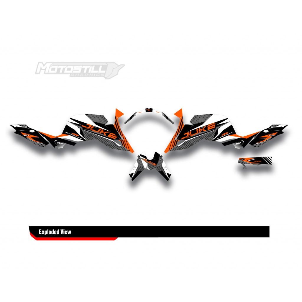 KTM 1290 SUPER DUKE R GRAPHIC SET / DECAL KIT