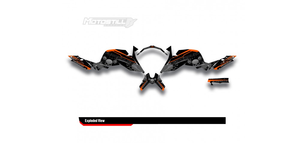 KTM 1290 SUPER DUKE R GRAPHIC SET / DECAL KIT