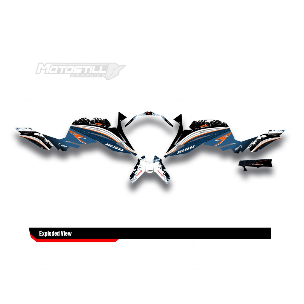 KTM 1290 SUPER DUKE R GRAPHIC SET / DECAL KIT