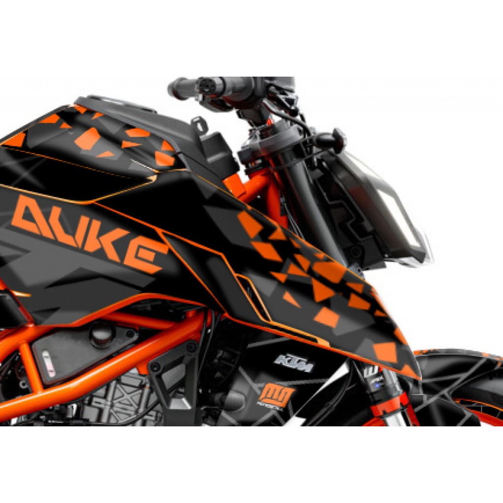 KTM DUKE 125 -250 - 390 / 2024 - 2025 GRAPHIC SET - DECAL KIT 