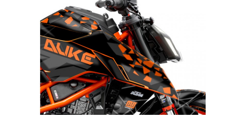 KTM DUKE 125 -250 - 390 / 2024 - 2025 GRAPHIC SET - DECAL KIT 