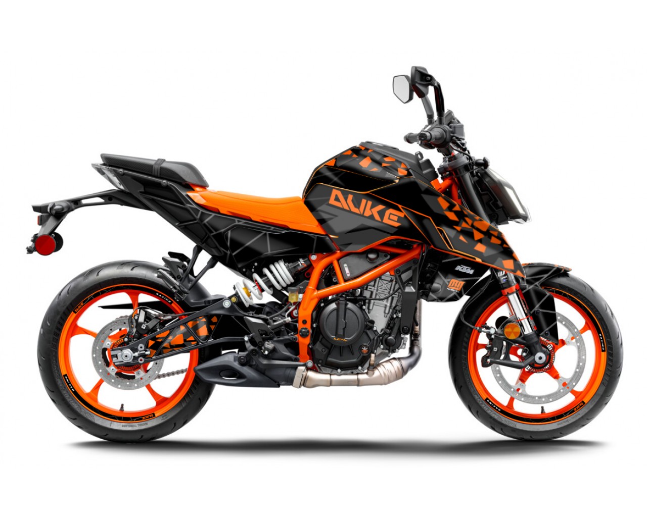 KTM DUKE 125 -250 - 390 / 2024 - 2025 GRAPHIC SET - DECAL KIT 