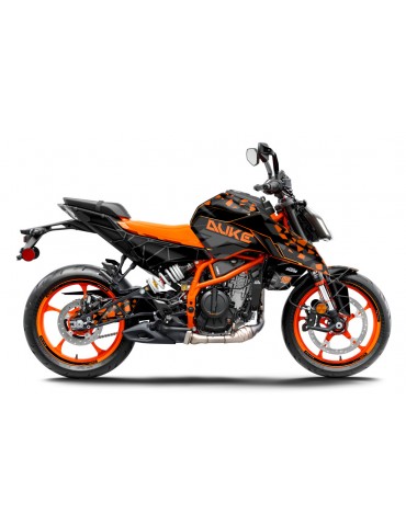 KTM DUKE 125 -250 - 390 / 2024 - 2025 GRAPHIC SET - DECAL KIT 