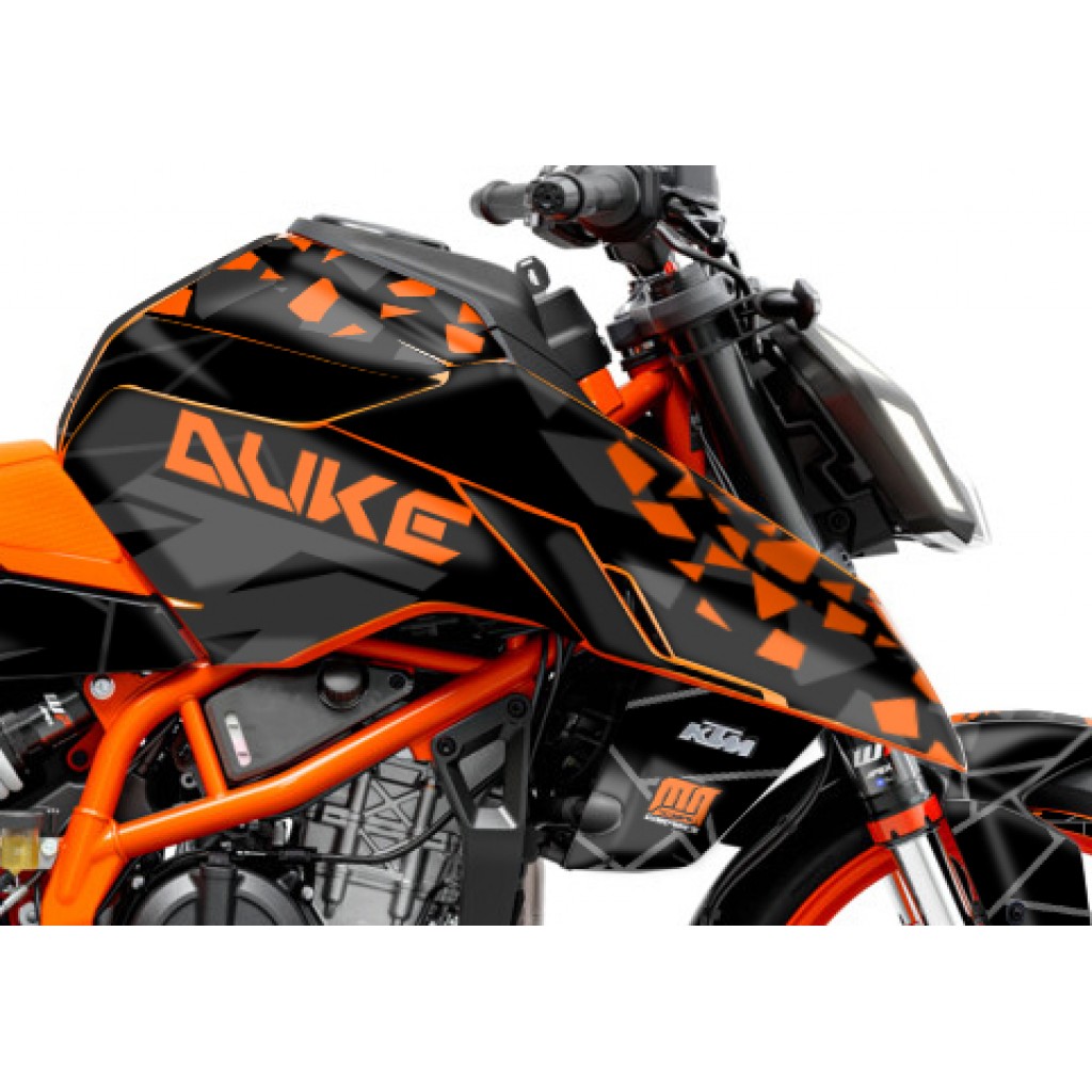 KTM DUKE 125 -250 - 390 / 2024 - 2025 GRAPHIC SET - DECAL KIT 