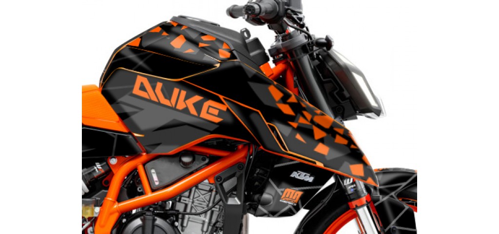KTM DUKE 125 -250 - 390 / 2024 - 2025 GRAPHIC SET - DECAL KIT 