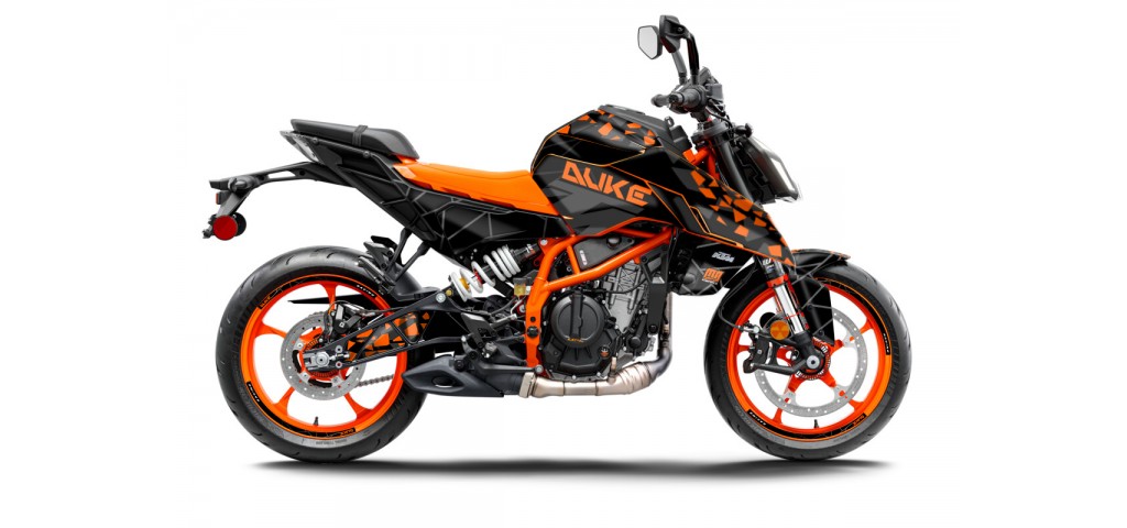 KTM DUKE 125-250-390 / 2024-2025 GRAPHIC STICKER SET - DECAL KIT 