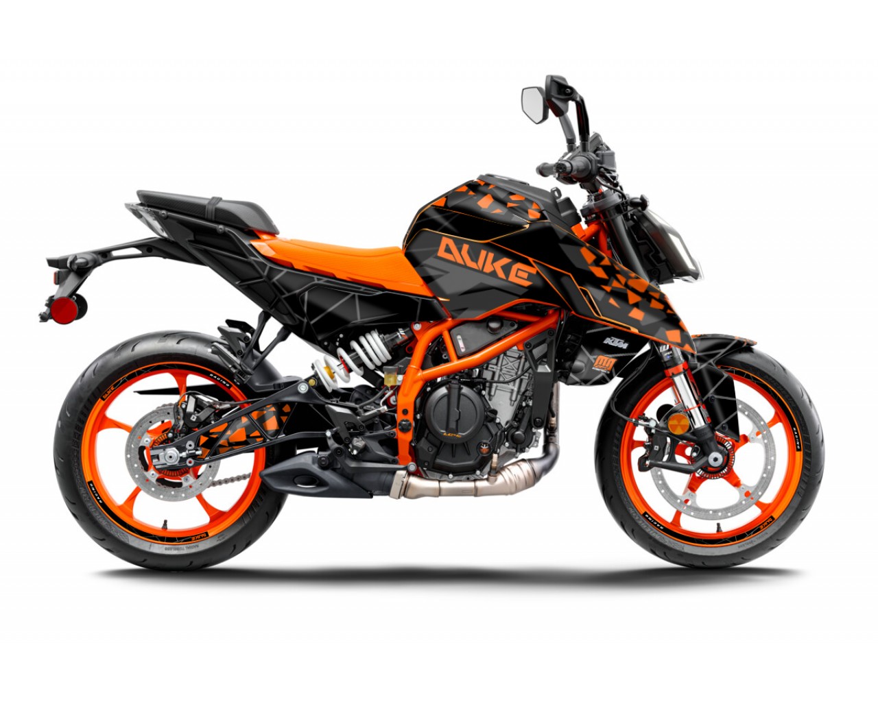 KTM DUKE 125-250-390 / 2024-2025 GRAPHIC STICKER SET - DECAL KIT 