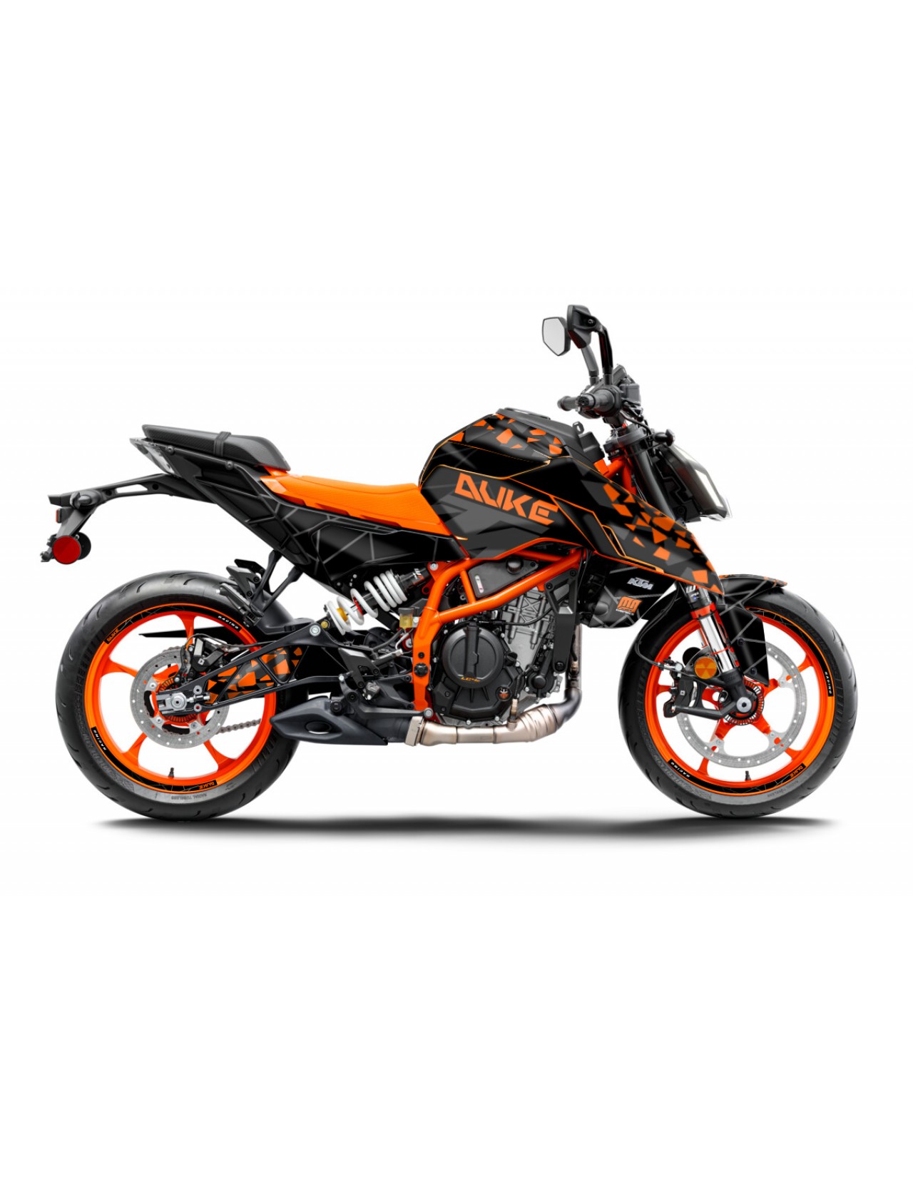 KTM DUKE 125-250-390 / 2024 GRAPHIC STICKER SET - DECAL KIT 