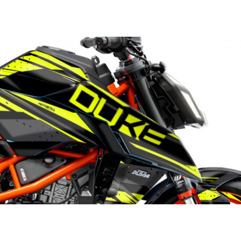 KTM DUKE 125 -250 - 390 / 2024 - 2025 GRAPHIC SET - DECAL KIT 