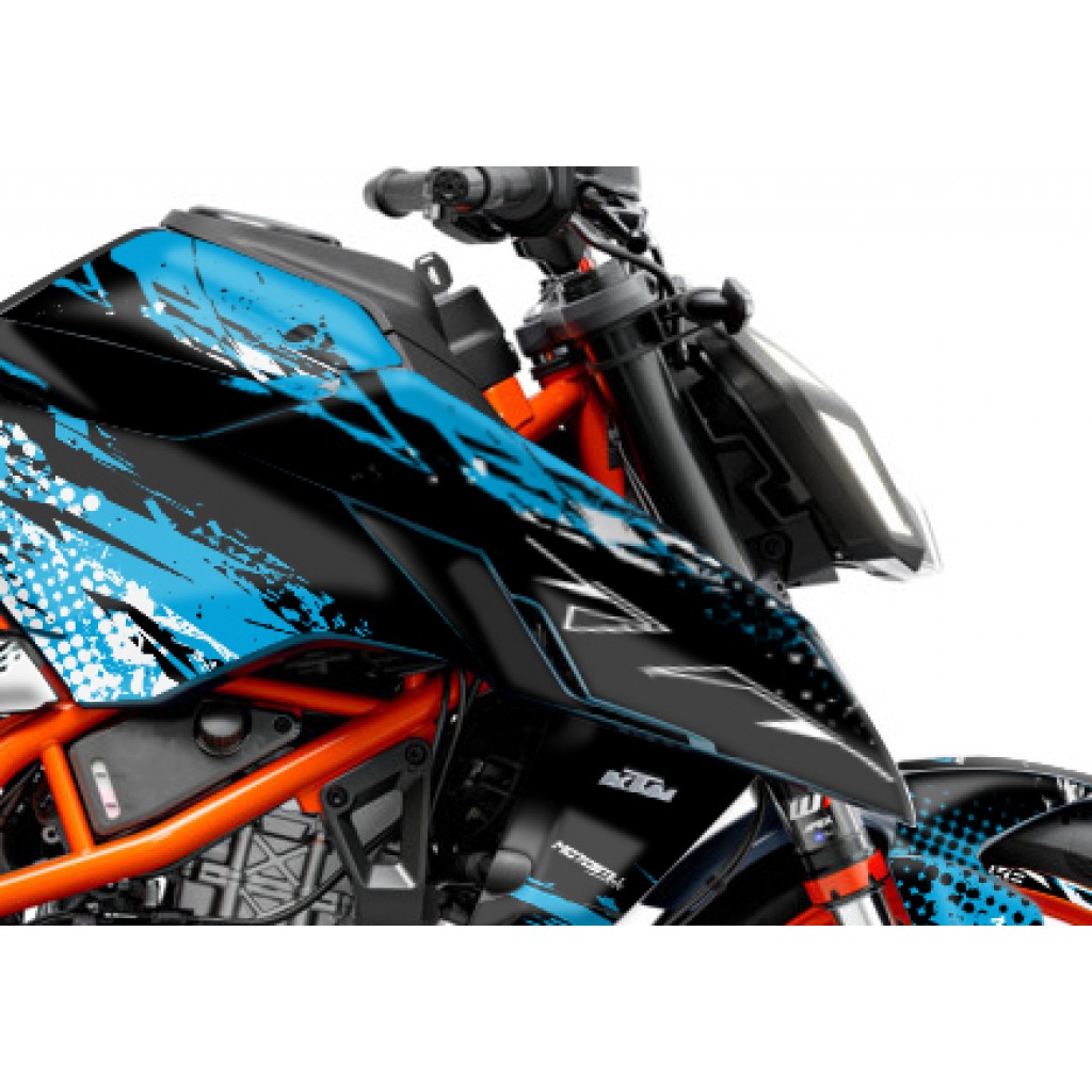 KTM DUKE 125 -250 - 390 / 2024 - 2025 GRAPHIC SET - DECAL KIT 