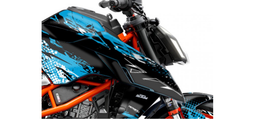 KTM DUKE 125 -250 - 390 / 2024 - 2025 GRAPHIC SET - DECAL KIT 