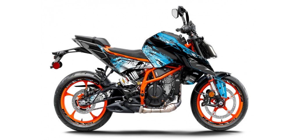KTM DUKE 125 -250 - 390 / 2024 - 2025 GRAPHIC SET - DECAL KIT 