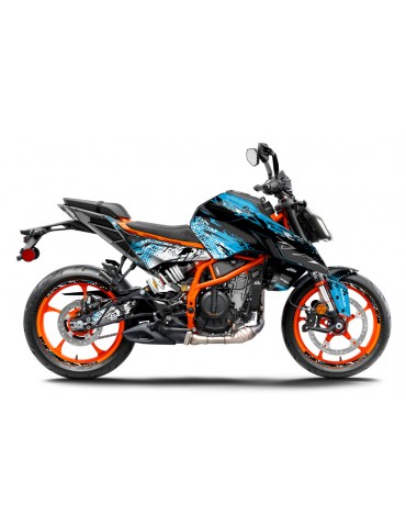 KTM DUKE 125 -250 - 390 / 2024 - 2025 GRAPHIC SET - DECAL KIT 
