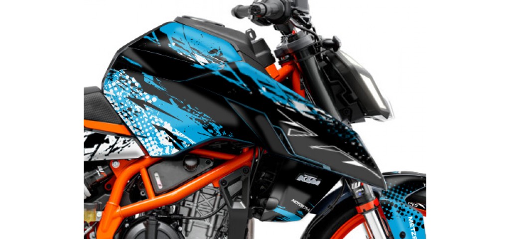 KTM DUKE 125 -250 - 390 / 2024 - 2025 GRAPHIC SET - DECAL KIT 