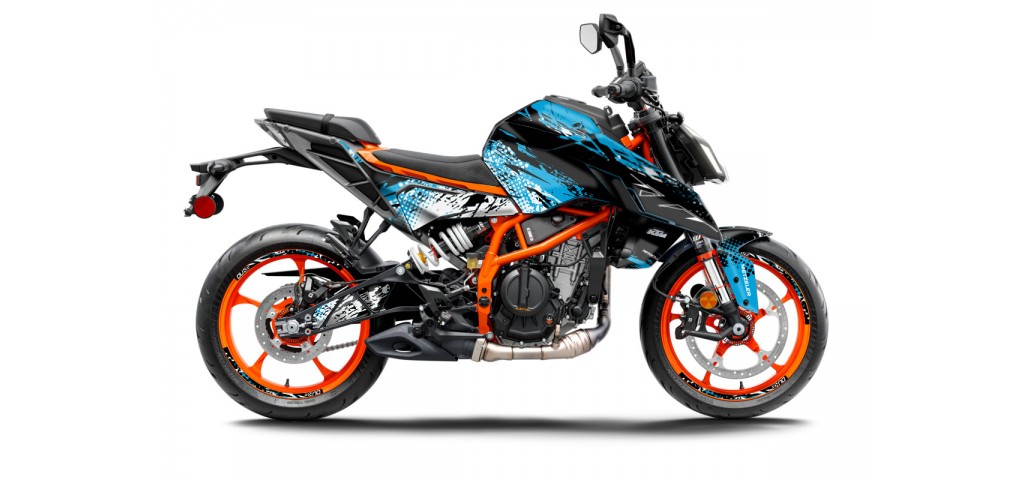 KTM DUKE 125-250-390 / 2024-2025 GRAPHIC STICKER SET - DECAL KIT 