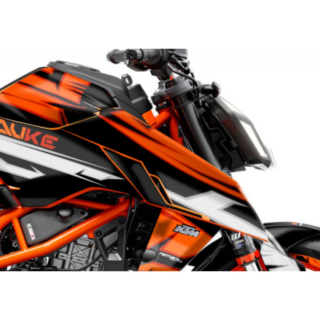 KTM DUKE 125 -250 - 390 / 2024 - 2025 GRAPHIC SET - DECAL KIT 