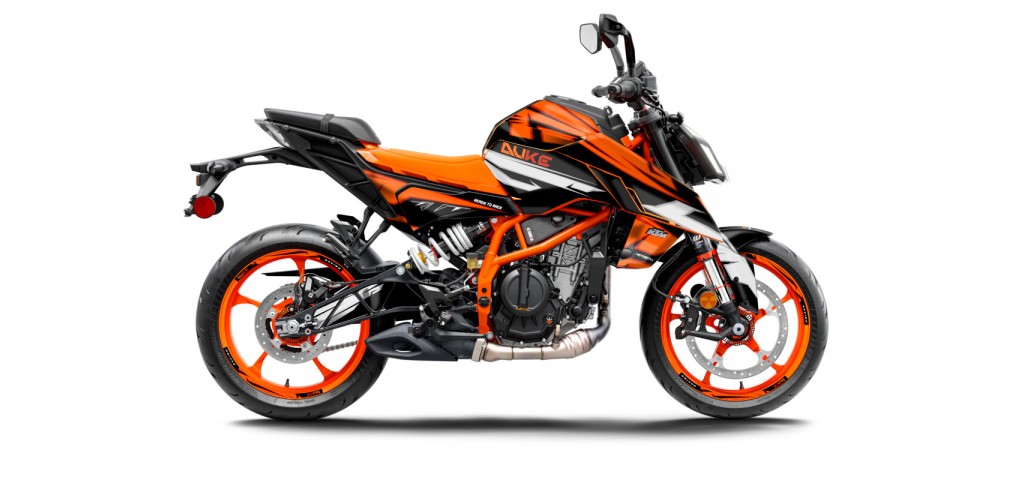 KTM DUKE 125-250-390 / 2024-2025 GRAPHIC STICKER SET - DECAL KIT 