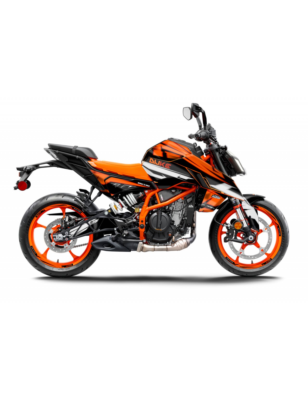 KTM DUKE 125-250-390 / 2024 GRAPHIC STICKER SET - DECAL KIT 