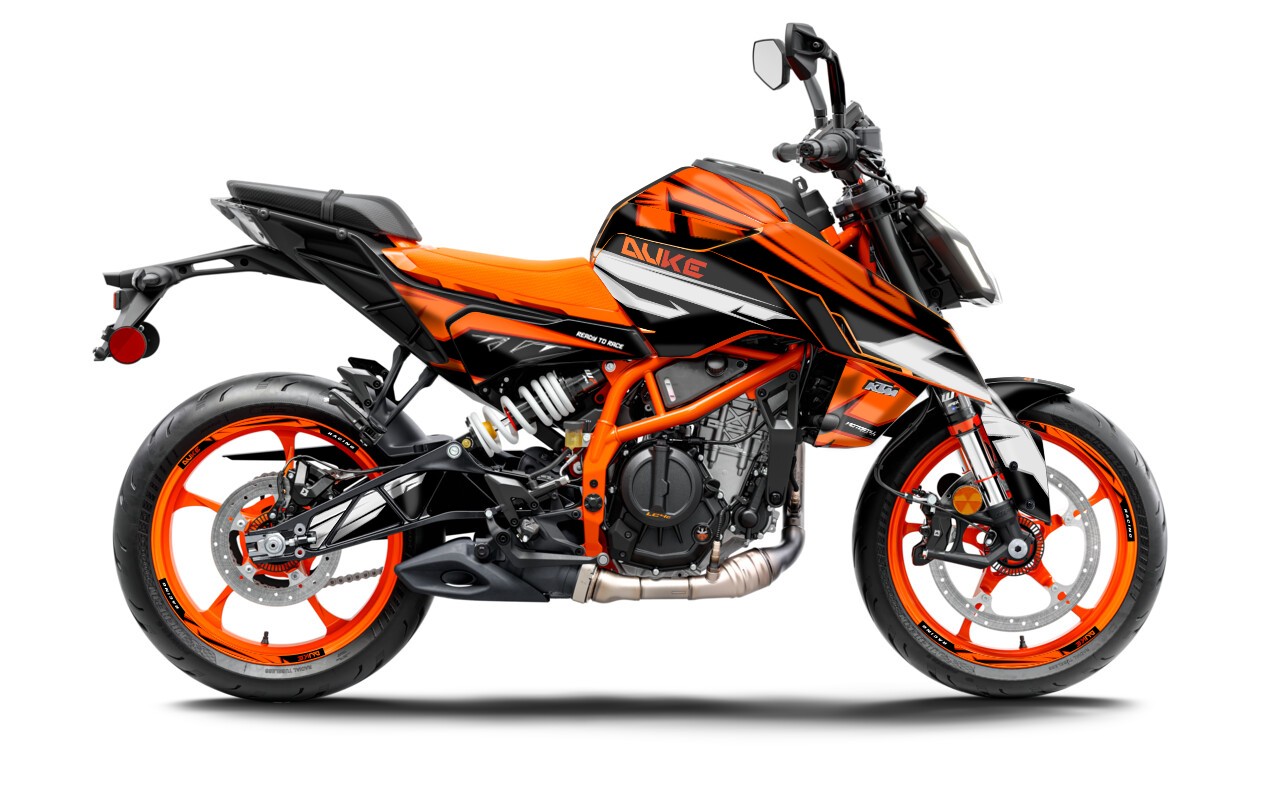 KTM DUKE 125-250-390 / 2024-2025 GRAPHIC STICKER SET - DECAL KIT 