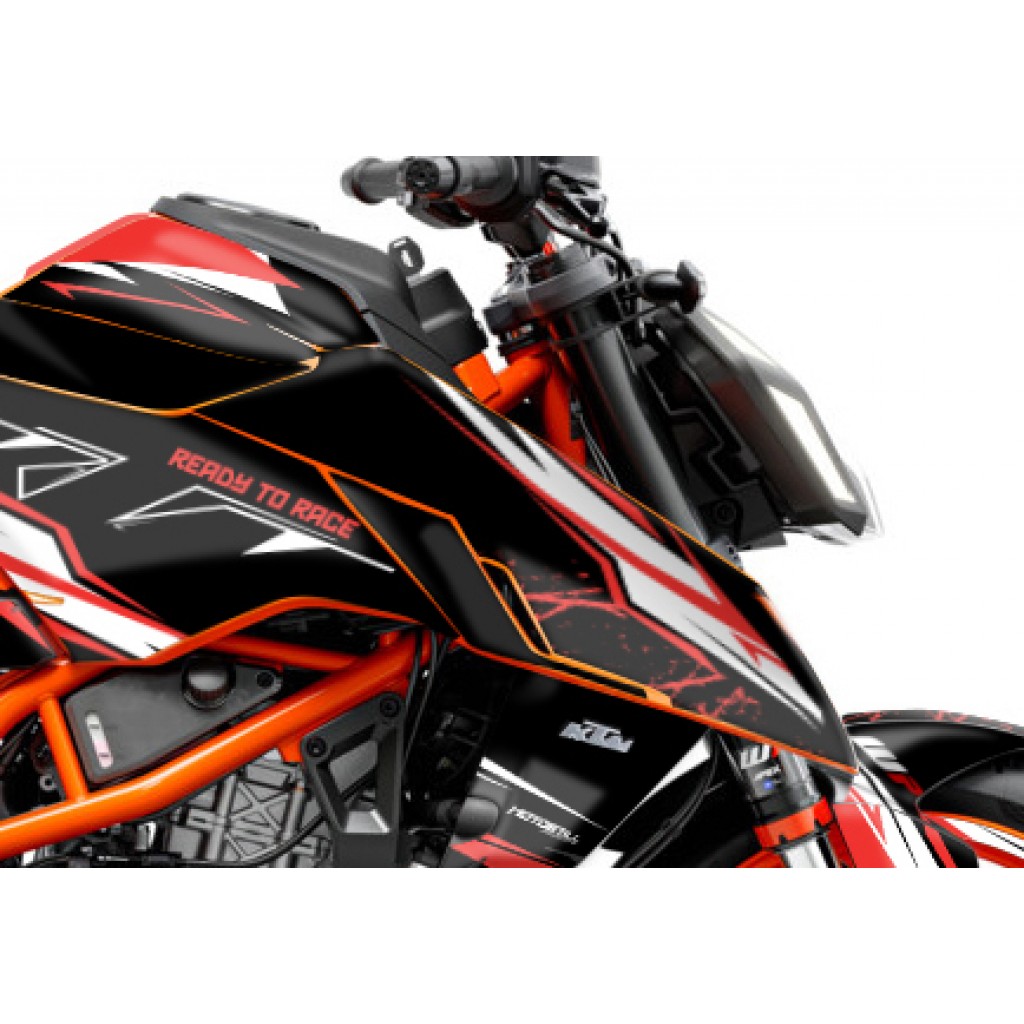 KTM DUKE 125 -250 - 390 / 2024 - 2025 GRAPHIC SET - DECAL KIT 