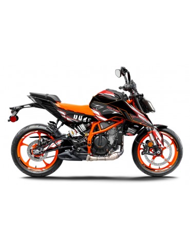KTM DUKE 125 -250 - 390 / 2024 - 2025 GRAPHIC SET - DECAL KIT 