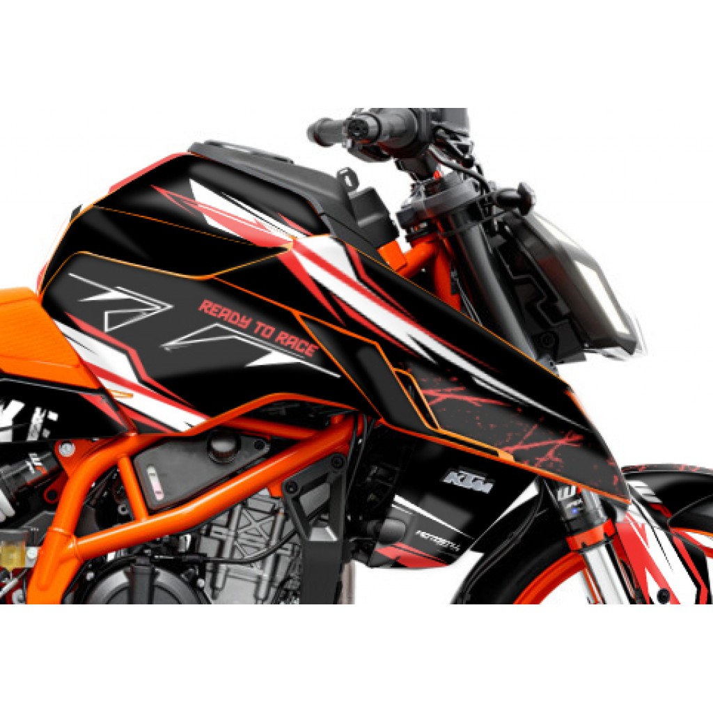 KTM DUKE 125 -250 - 390 / 2024 - 2025 GRAPHIC SET - DECAL KIT 