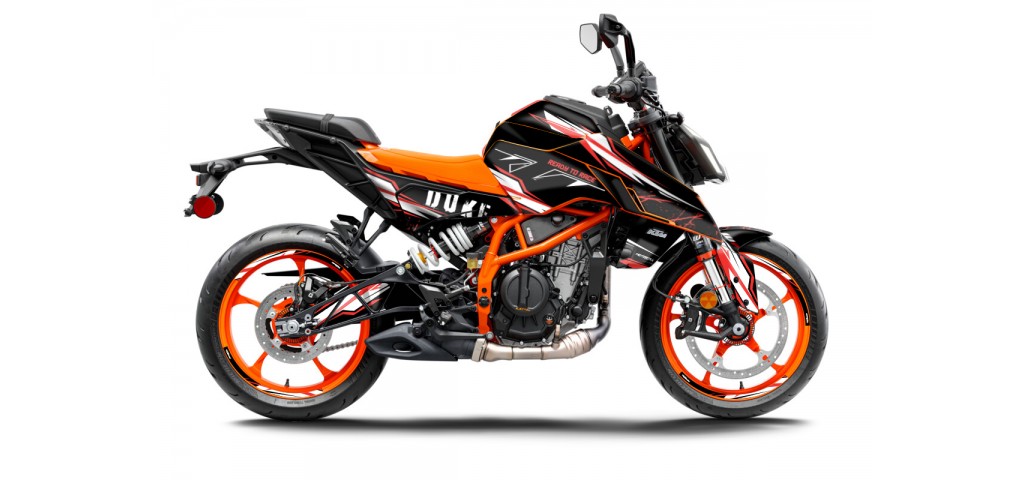 KTM DUKE 125-250-390 / 2024-2025GRAPHIC STICKER SET - DECAL KIT 